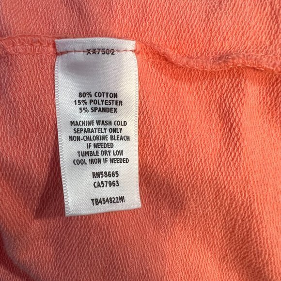 NWOT TREASURE & BOND Pink Crew Neck Raw Edge Sweater (M)‎ - Picture 5 of 8